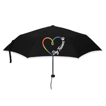 Dog trainer - Umbrella (small) - black - Front