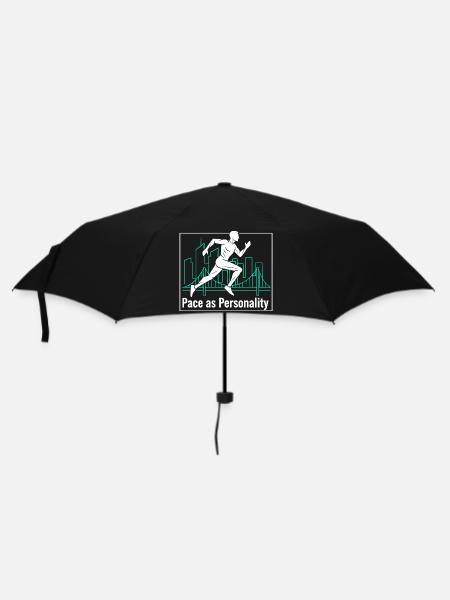 Pace as Personality - Regenschirm (klein) - Schwarz
