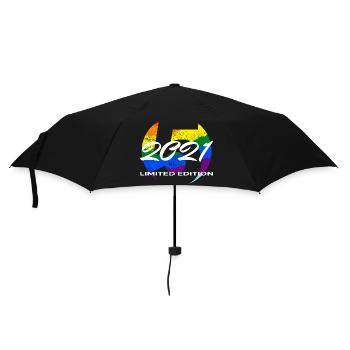 5. Geburtstag 2021 Jungen und Mädchen Geschenk - Regenschirm (klein) - Schwarz - Vorne