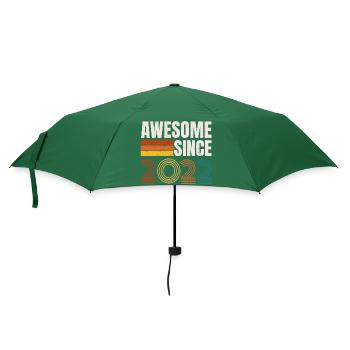 Awesome Since 2022 Retro Vintage Birthday - Umbrella (small) - bottlegreen - Front