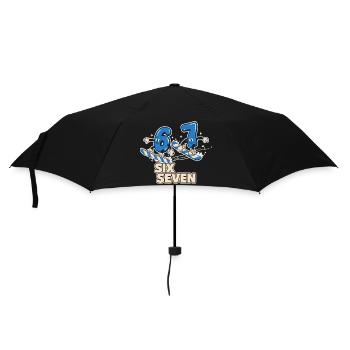 Six Seven 67 Snowboard Winter Sports - Umbrella (small) - black - Front