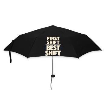 Beer League Hockey Funny Hockey Players Team Humor - Umbrella (small) - black - Front