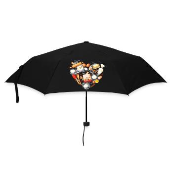 Baking Heart Shape Baking Utensils Hobby Baker - Umbrella (small) - black - Front