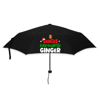Le Gingembre préféré du Père Noël - Parapluie standard - noir - Devant