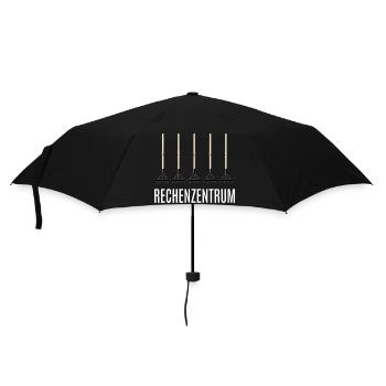 Leiter vom Rechenzentrum Gartenoutfit Gartenarbeit - Regenschirm (klein) - Schwarz - Vorne