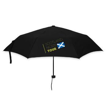 scotland nc 500 - Umbrella (small) - black - Front