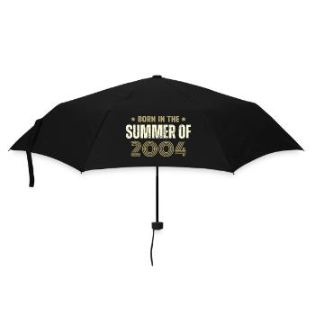 Vintage 2004 Vintage Birthday Gift 2004 - Umbrella (small) - black - Front