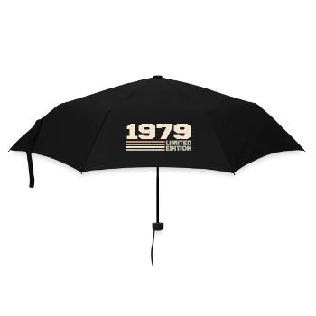1979 Anniversary Gift 1979 Limited Edition 1979 - Umbrella (small) - black - Front