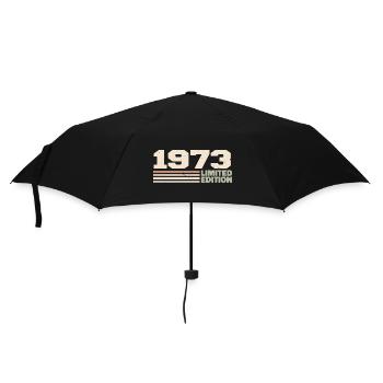 1973 Anniversary Gift 1973 Limited Edition 1973 - Umbrella (small) - black - Front