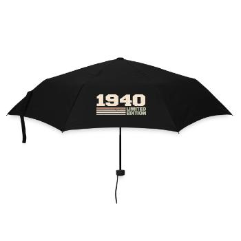 1940 Anniversary Gift 1940 Limited Edition 1940 - Umbrella (small) - black - Front