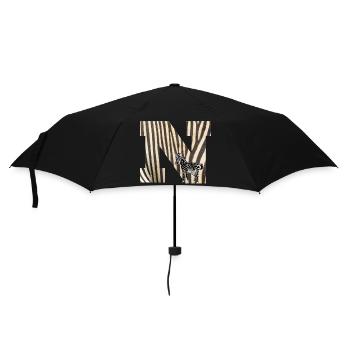 zebra n - Umbrella (small) - black - Front