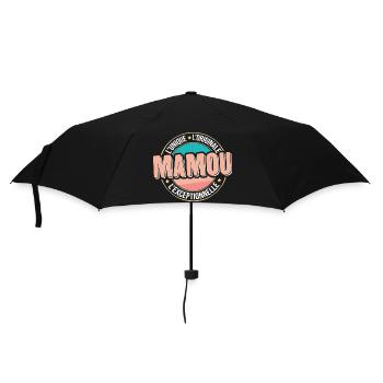 Femme Mamou Cadeau Grand mère original mamie - Parapluie standard - noir - Devant