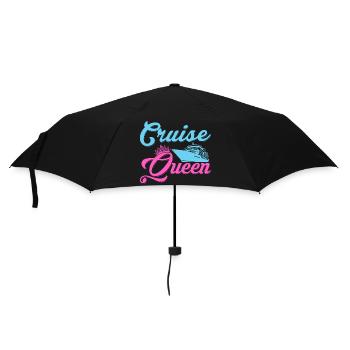 Cruise Queen Crusing Vacation Cruiser - Umbrella (small) - black - Front