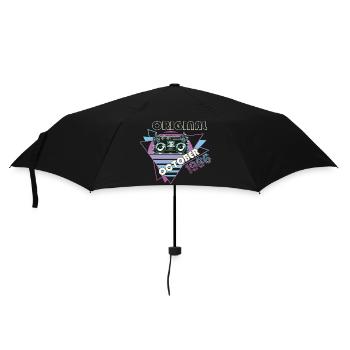 Vintage 1986 36 Birthday Gift Retro Cassette - Umbrella (small) - black - Front