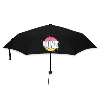 Mayence Allemagne City Font Vintage Rétro - Parapluie standard - noir - Devant