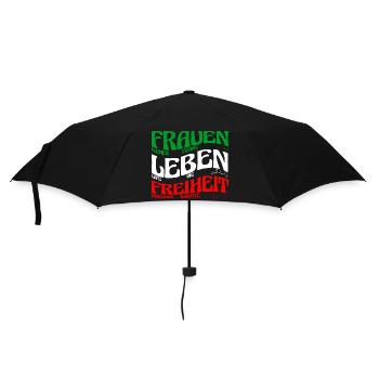 Women Life Freedom, - Umbrella (small) - black - Front