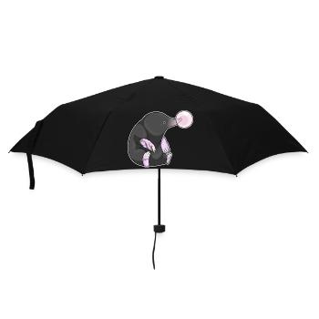 Gomme à mâcher taupe - Parapluie standard - noir - Devant