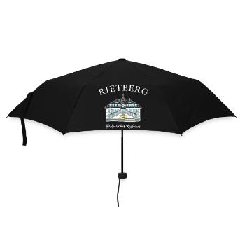 Rietberg Historisches Rathaus, Handzeichnung - Regenschirm (klein) - Schwarz - Vorne