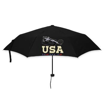 Morse Radio Technician Radio Mortar Hobby Ham - Umbrella (small) - black - Front