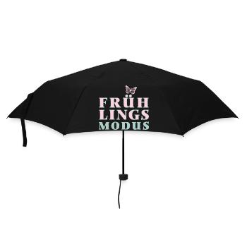 Mode Printemps - Le printemps est là ! - Parapluie standard - noir - Devant