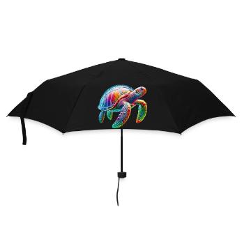 Tortue - Parapluie standard - noir - Devant