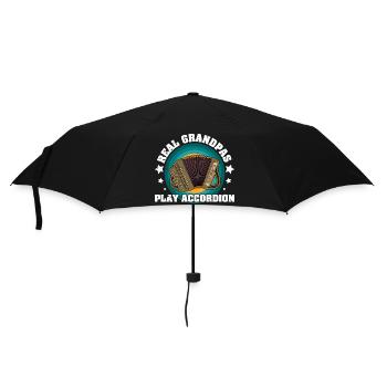 Musik Instrument Akkordeon Akkordeonist Volk - Regenschirm (klein) - Schwarz - Vorne