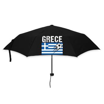 Greece Flag Greek Football Gift - Umbrella (small) - black - Front