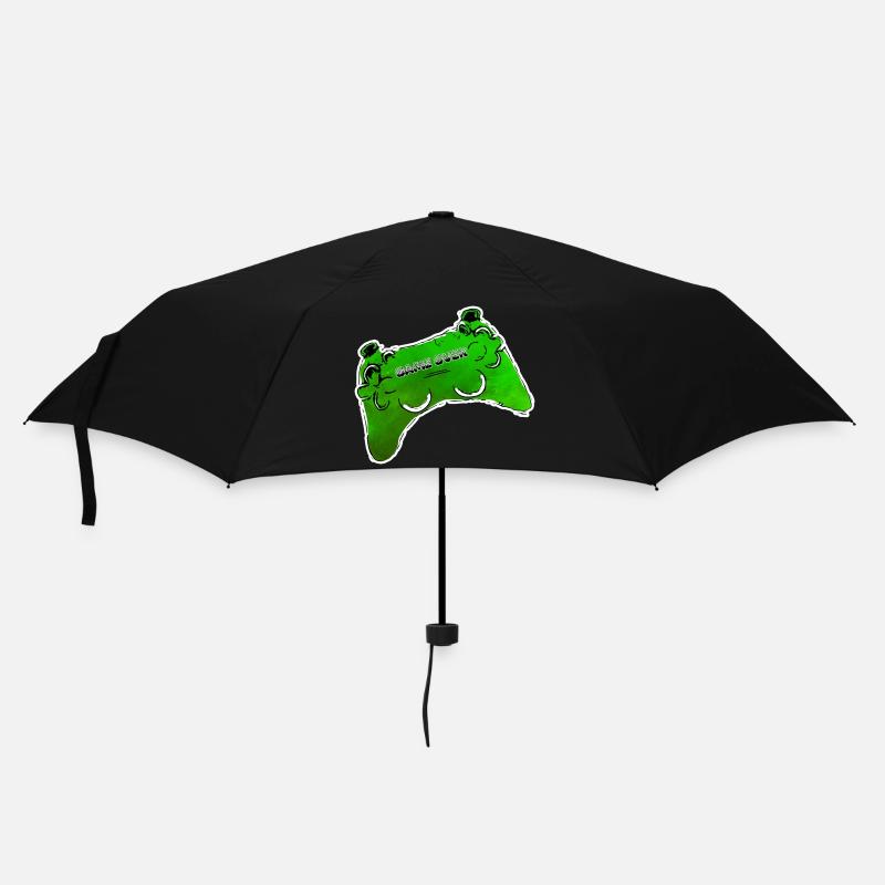 green comic controller with text GAME OVER - Umbrella (small) - black