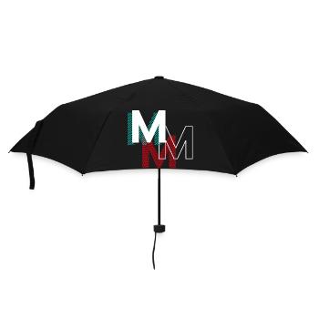 M Lettering Gifts - Umbrella (small) - black - Front