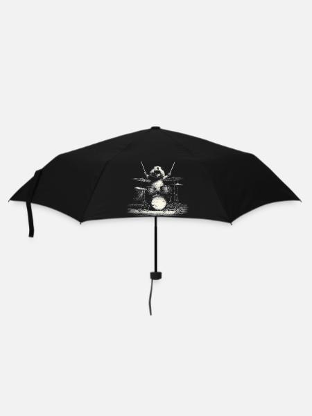 Marmot Drums Drummer Music Rock Alps - Umbrella (small) - black