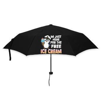 Capitaine Pingouin Tee - Parapluie standard - noir - Devant