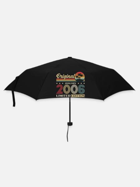 20e anniversaire Original janvier Volume 2006 - Parapluie standard - noir