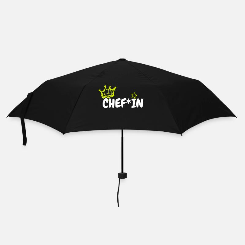 ChefIn  - Regenschirm (klein) - Schwarz