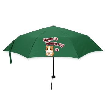 Home is where my Meerli is - Umbrella (small) - bottlegreen - Front