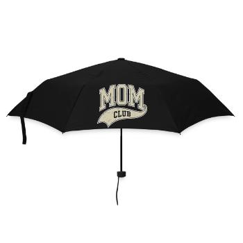 Logo de bannière vintage du MOM CLUB - Parapluie standard - noir - Devant