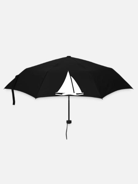 Segeln - Regenschirm (klein) - Schwarz