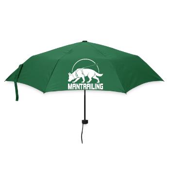 Deutscher Schäferhund Mantrailing Hundesport Hunde - Regenschirm (klein) - Flaschengrün - Vorne