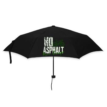 No Asphalt Pure Escape - Umbrella (small) - black - Front