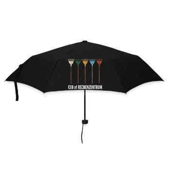 IT Support Wheel of Fortune Service Desk IT Helpdesk Nerd - Umbrella (small) - black - Front