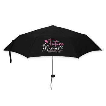 future maman 2024 chargement en cours,cadeaux Mère - Parapluie standard - noir - Devant