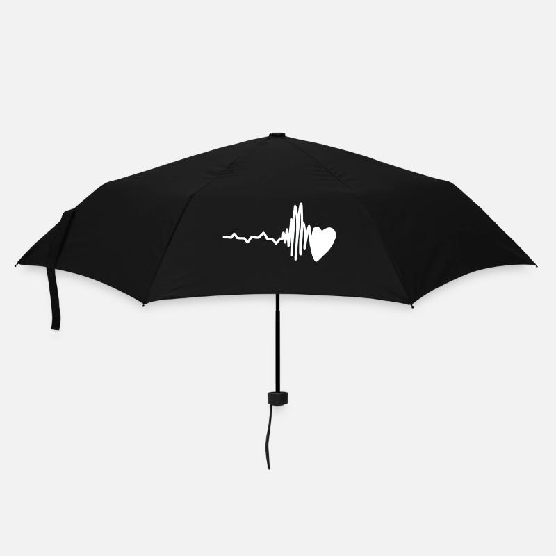 Cœur 2 - Parapluie standard - noir