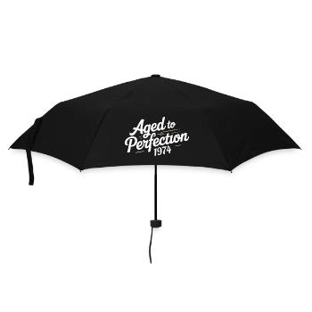 1974 Conception du 52 – Sur 52 ans - Parapluie standard - noir - Devant