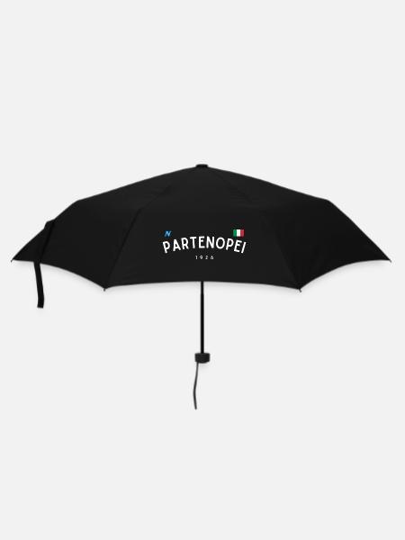 Partenopei Napoli 1926 Vintage-Logo - Regenschirm (klein) - Schwarz
