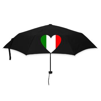 Italie - Parapluie standard - noir - Devant