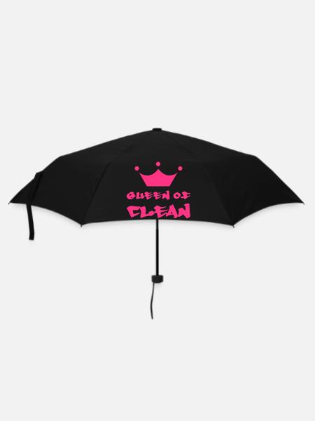 Queen of Clean - Parapluie standard - noir