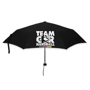 HANDBALL EM TEAM GERMANY - Regenschirm (klein) - Schwarz - Vorne