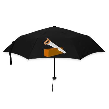 Charpentier de scie - Parapluie standard - noir - Devant