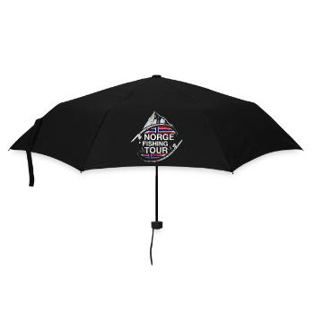 Norge Fishing Tour - Umbrella (small) - black - Front