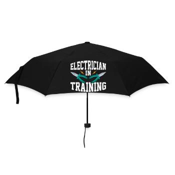Électricien en formation Profession Electrical Eng - Parapluie standard - noir - Devant