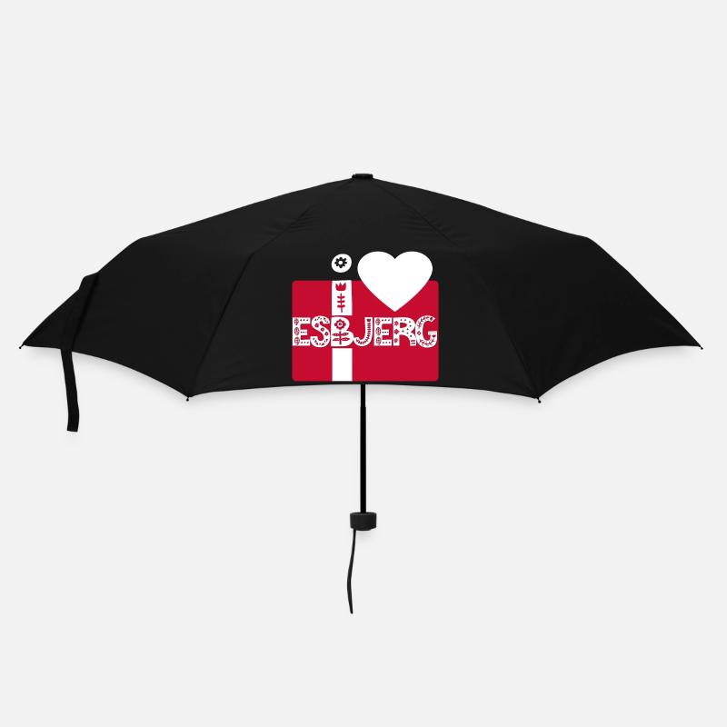 Esbjerg - Umbrella (small) - black